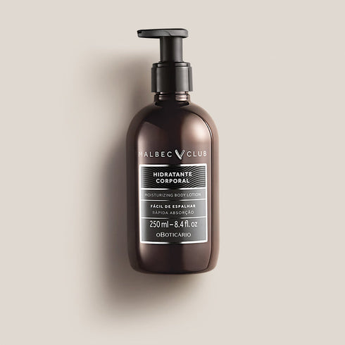 Kit Malbec Beard Shampoo + Modelling Paste + Body Moisturizing